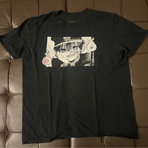 Anime Graphic Black T-Shirt